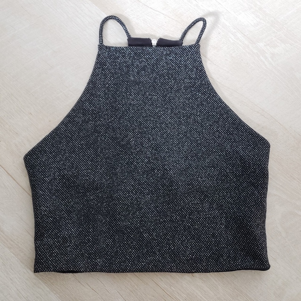 One Clothing Halter Crop Top